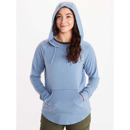 Marmot La Linea Clothes - Womens Hoodies Blue CA3120986 Canada